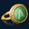 mega fortune slot gold ring symbol