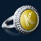 mega fortune slot silver ring symbol