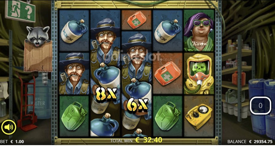 xways hoarder xsplit slot bunker raid spins feature