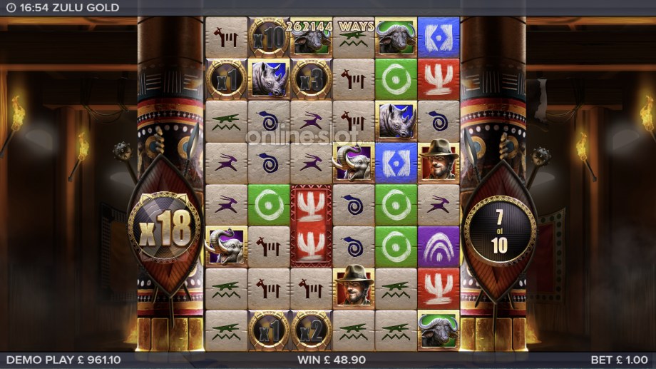zulu gold multiplier free drops feature