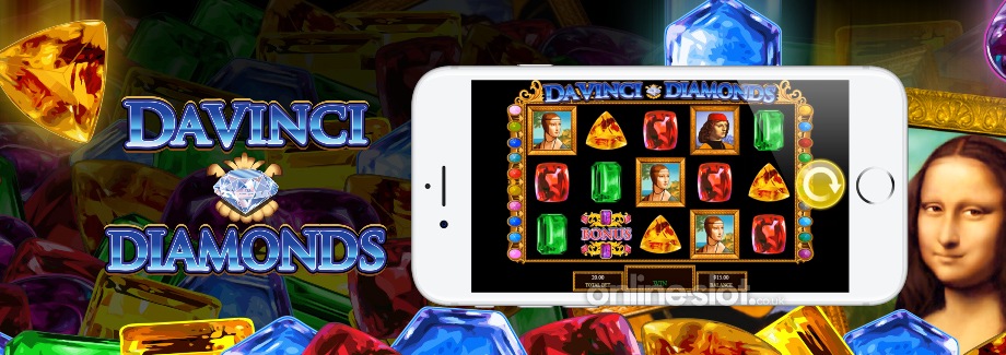 da vinci diamonds mobile slot