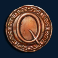 diamonds of the realm slot q coin symbol
