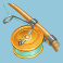 fishin frenzy slot fishing rod symbol