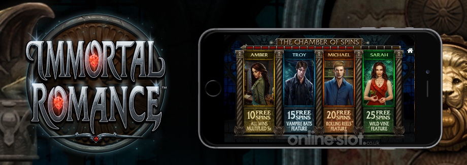 immortal romance mobile slot