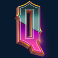 rock the reels megaways slot q symbol