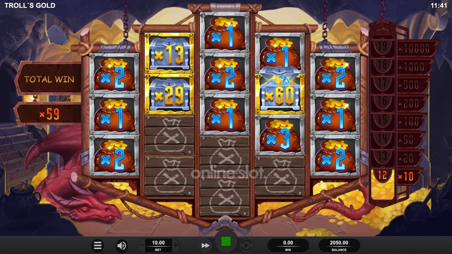 trolls gold slot treasure trove re spins feature