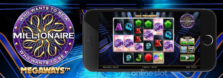 who wants to be a millionaire megaways mobile slot