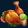 yum yum powerways slot chicken leg symbol
