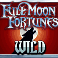 full moon fortunes slot logo wild symbol