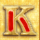 gold megaways slot k symbol