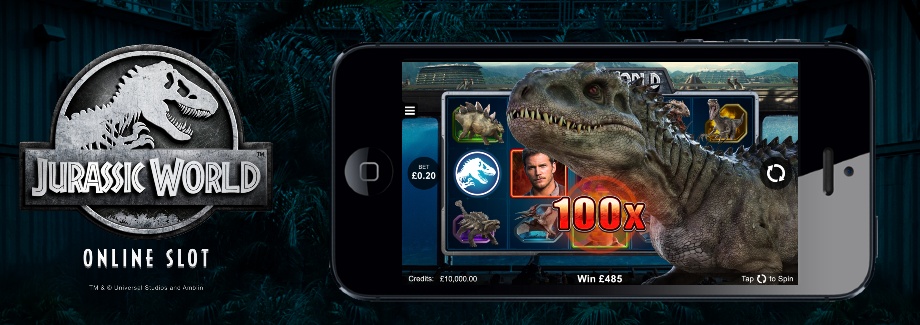 jurassic world mobile slot