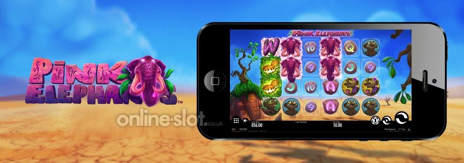 pink elephants mobile slot