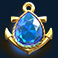 pirate pays megaways slot blue gemstone symbol
