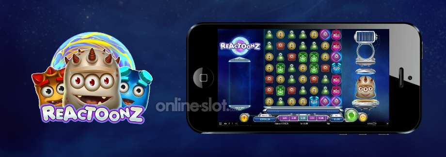 reactoonz mobile slot