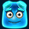 reactoonz slot blue alien symbol