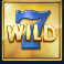 sevens high ultra slot blue 7 wild symbol