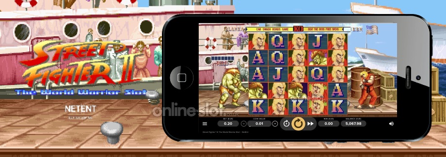 street fighter II the world warrior mobile slot