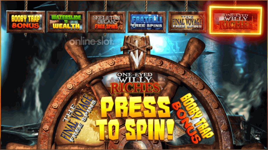 the goonies return slot one eyed willy bonus features