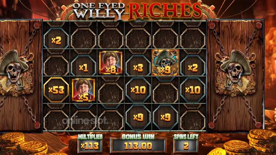 the goonies return slot one eyed willy riches bonus feature