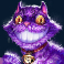 white rabbit megaways slot cheshire cat symbol