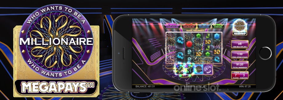 who wants to be a millionaire megapays mobile slot