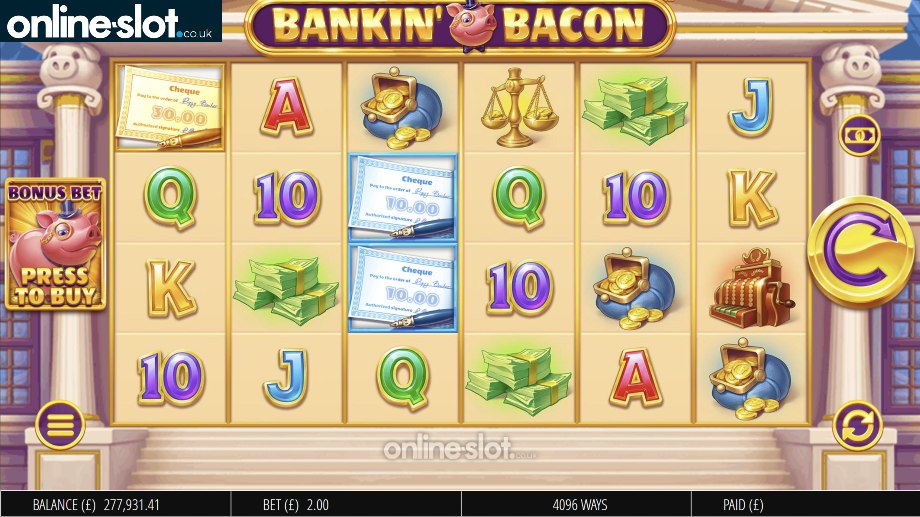 bankin bacon slot base game