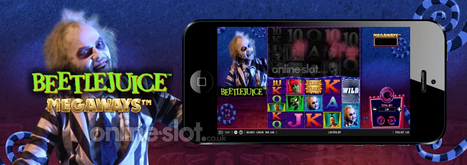 beetlejuice megaways mobile slot