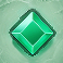 cluster tumble slot green gemstone symbol