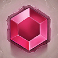 cluster tumble slot pink gemstone symbol