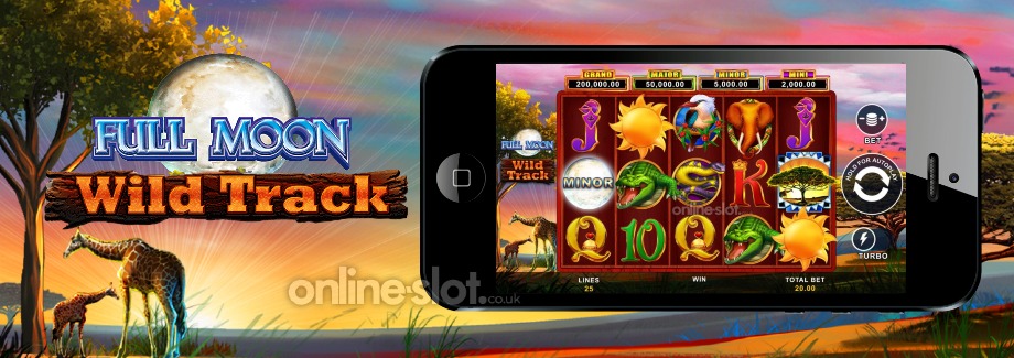 full moon wild track mobile slot