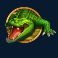 full moon wild track slot croc symbol