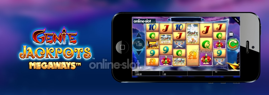 genie jackpots megaways mobile slot