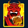 gods of rock slot lucifer symbol