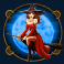 halloween fortune slot red witch symbol