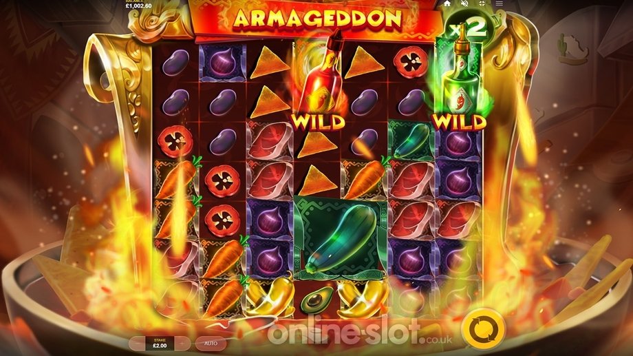 hot hot chilli pot slot armageddon feature