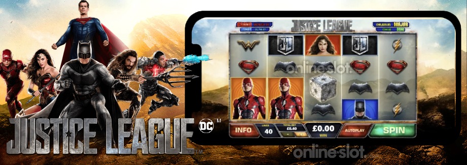 justice league mobile slot