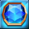 leovegas cluster gems slot blue gemstone symbol