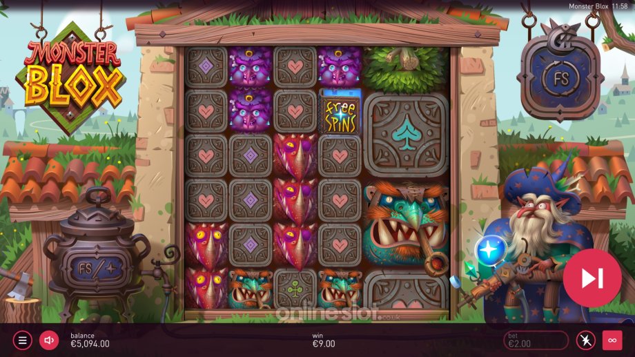 monster blox slot monster re spin feature