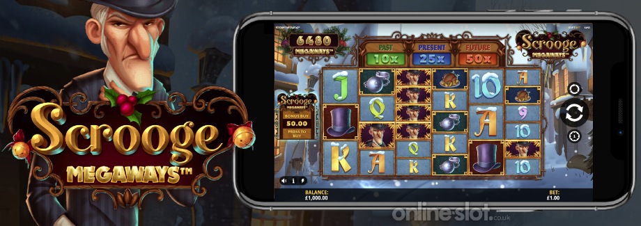 scrooge megaways mobile slot