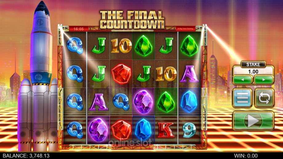 the final countdown slot base game