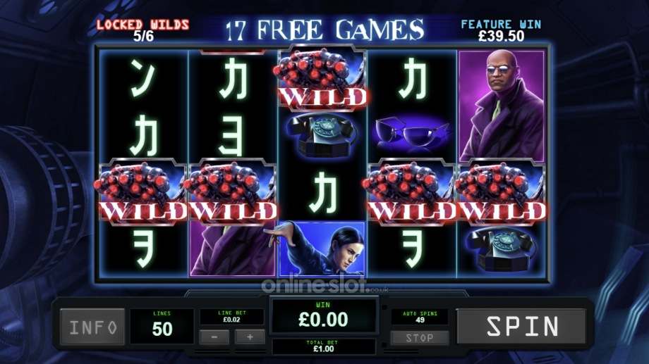 the matrix slot nebuchadnezzar free games feature