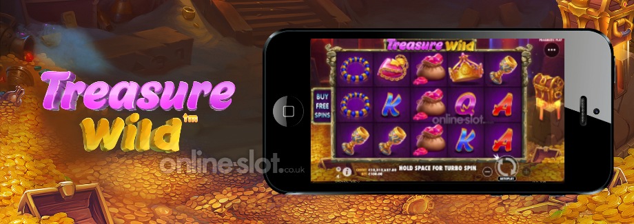 treasure wild mobile slot