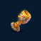 treasure wild slot glass symbol