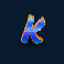 treasure wild slot k symbol