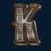 van der wilde and the outlaws slot k symbol