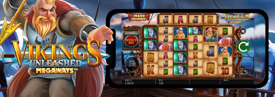 vikings unleashed megaways mobile slot