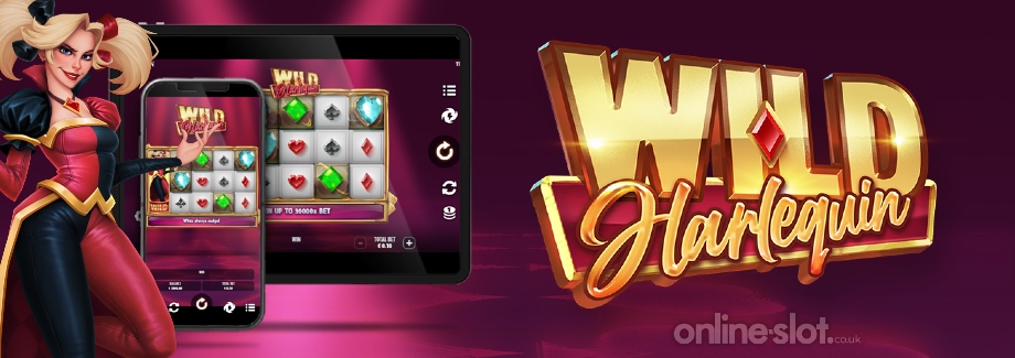 wild harlequin mobile slot