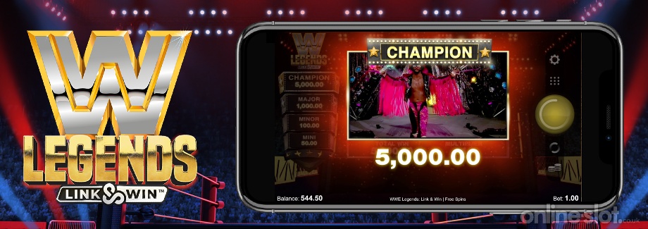 wwe legends link and win mobile slot