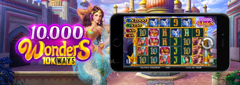 10000 wonders 10k ways mobile slot