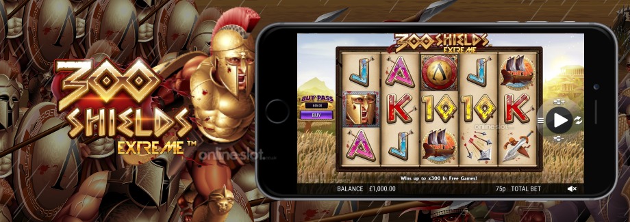 300 shields extreme mobile slot